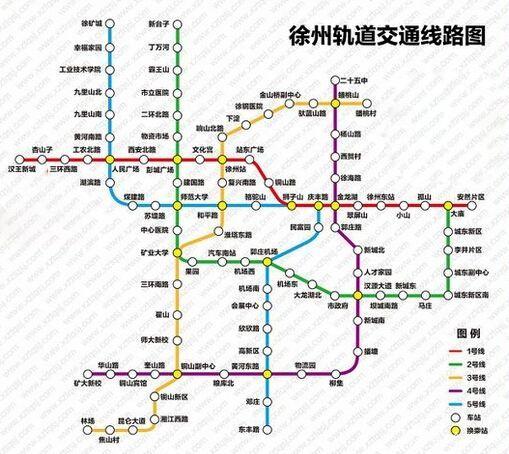 徐州地铁线路图标