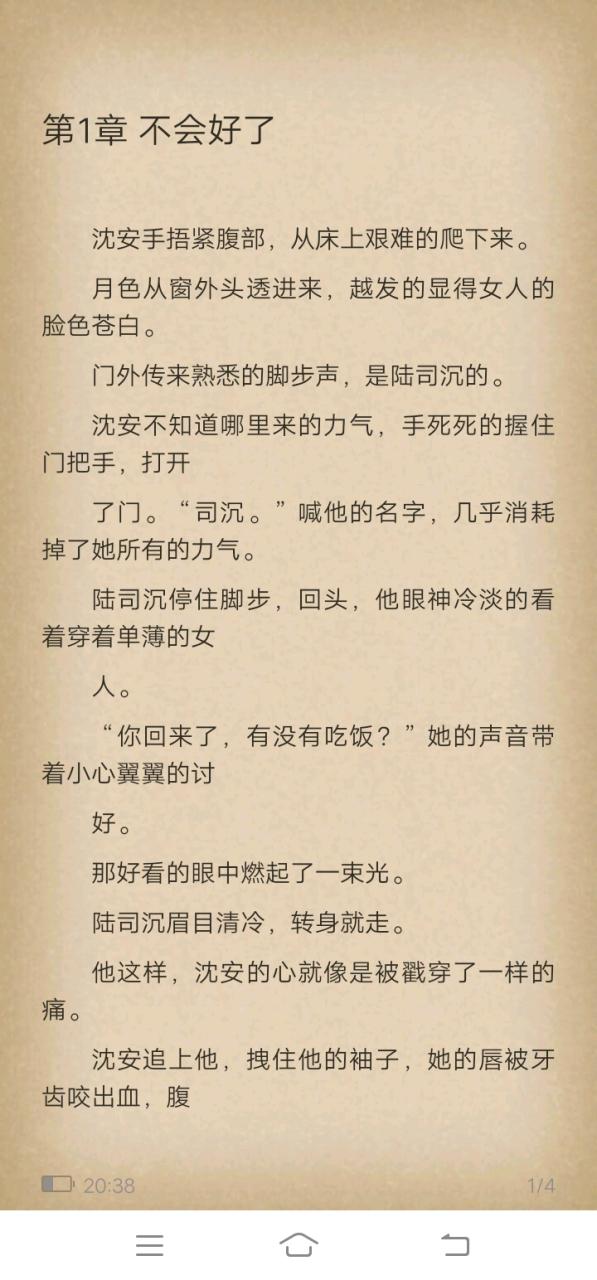 小说免费完整版游戏截图