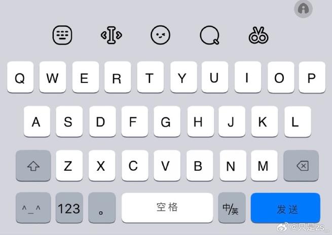 仿ios键盘图标