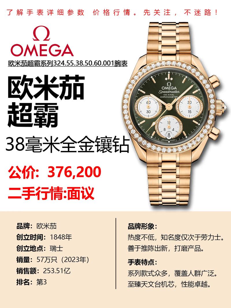 omega金表镶钻表价格缩略图