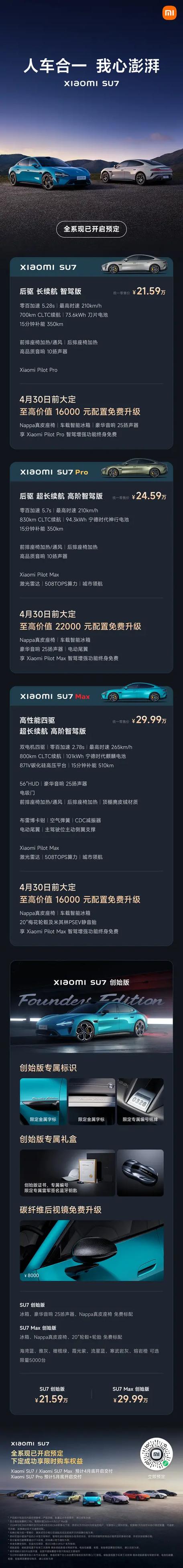 小米汽车su7多少钱游戏截图