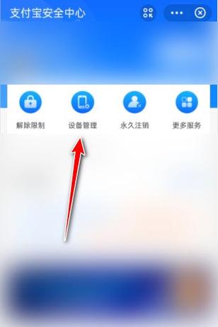 支付宝登录设备查看方法图标