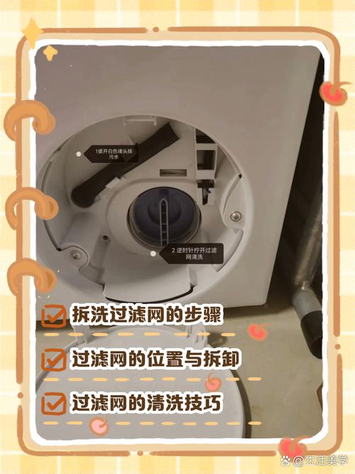 滚筒洗衣机怎么清洁过滤网盒缩略图