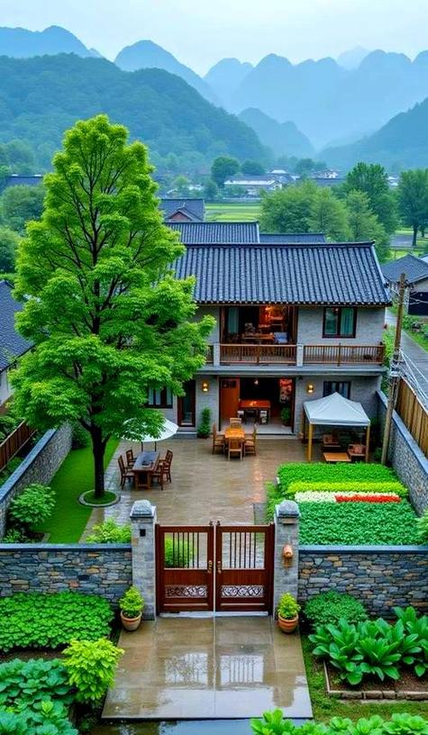 农村院子阳光房图片缩略图
