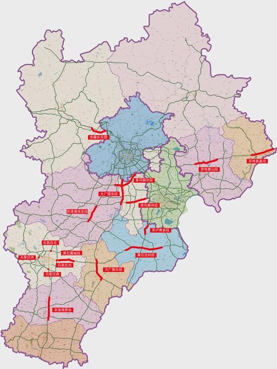 河北交通地图全图高清版大图缩略图