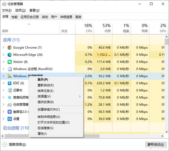 任务管理器打开只显示任务管理器图标