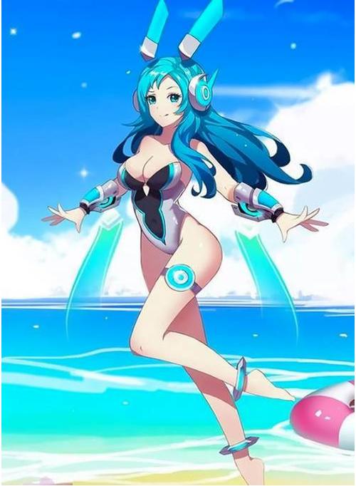 王者荣耀女英雄甄姬泳装缩略图
