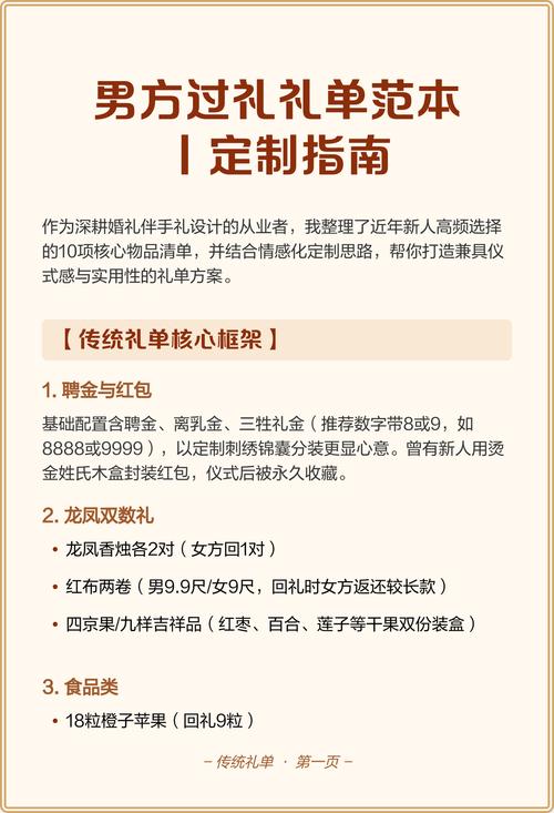男方过礼开始怎么说