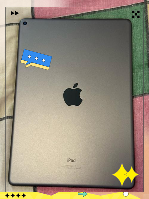 ipad点什么都有黑框图标