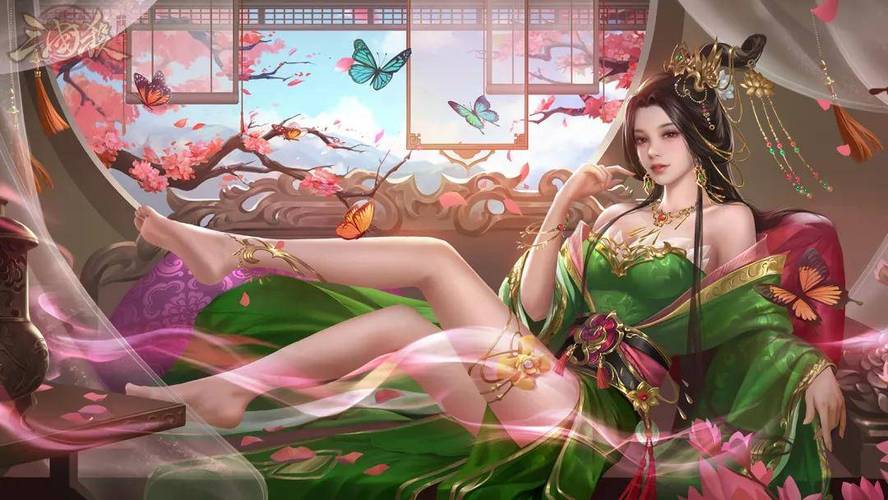 三国杀女武将脚