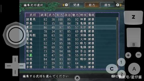 三国志11智力经验游戏截图