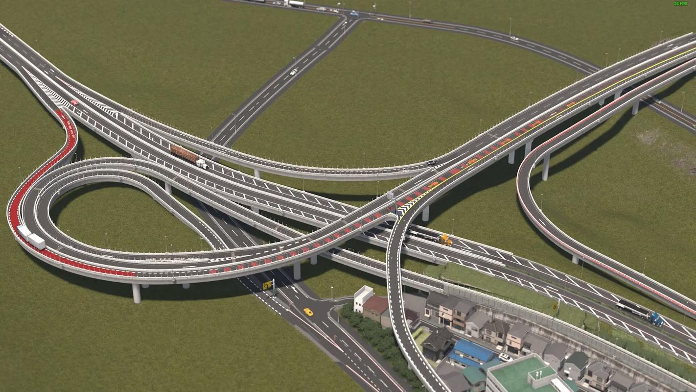 城市天际线怎么把路架起来