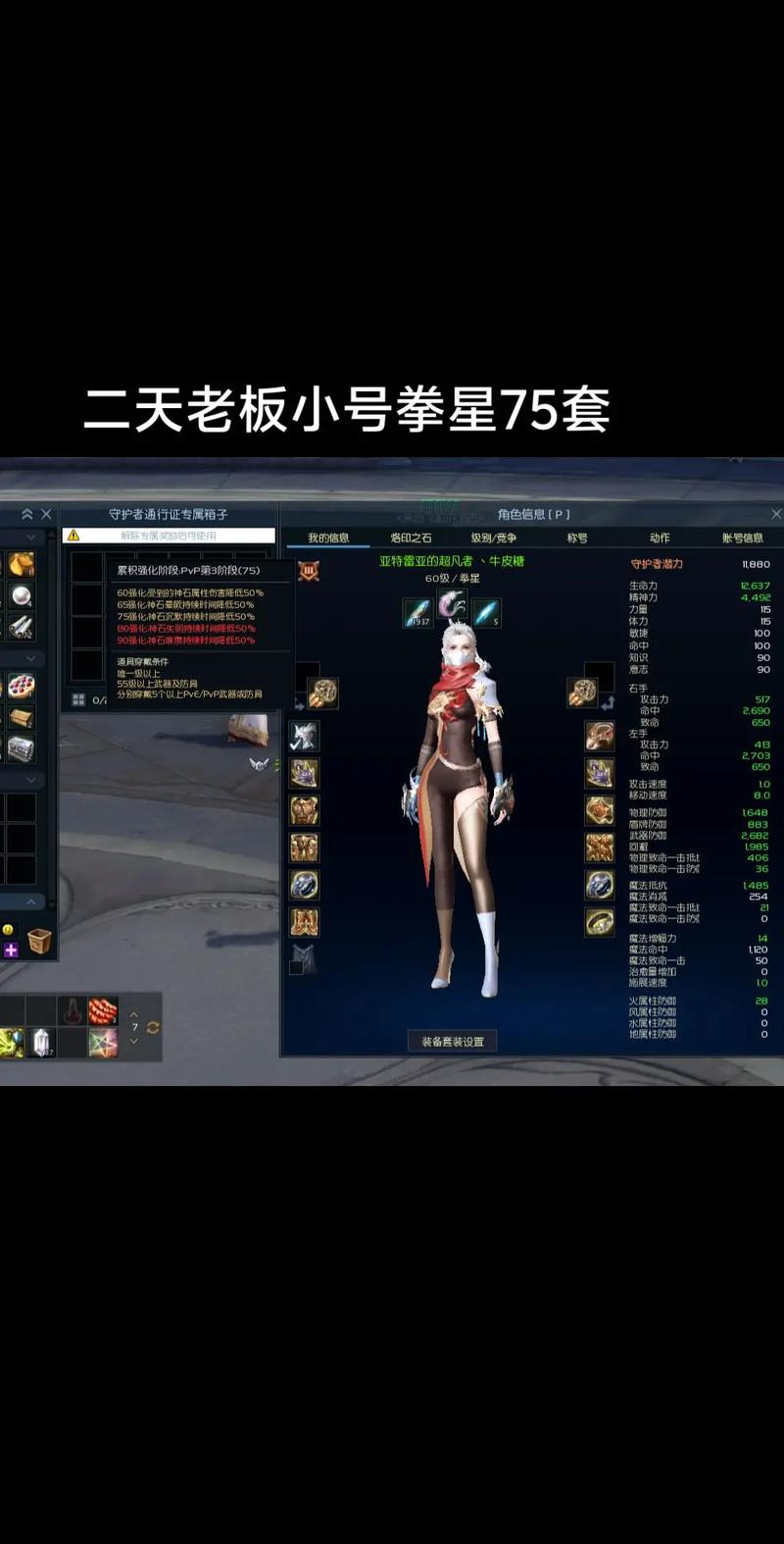 永恒之塔10级萌芽装备