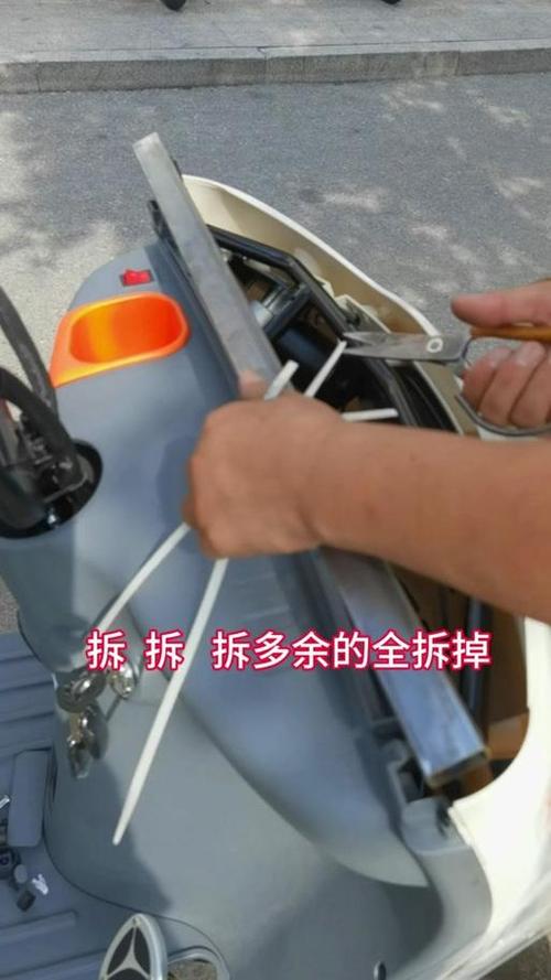 雅迪电动车各部件位置图