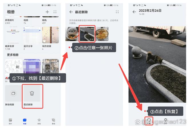 照片为什么会突然没有
