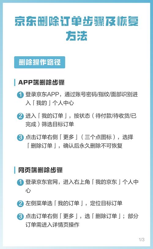 京东如何删除订单缩略图