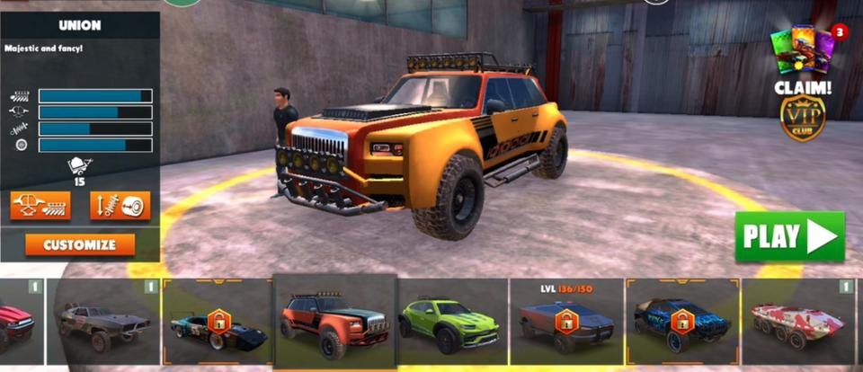 脱离道路最新版MOD作弊菜单游戏截图