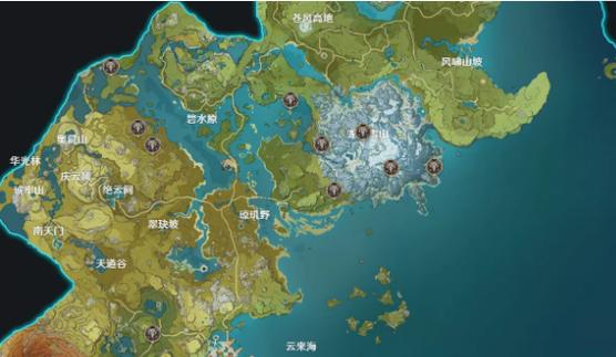 原神丘丘霜铠王位置缩略图