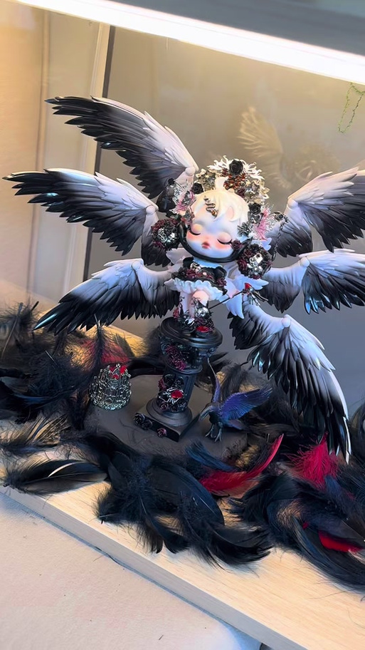 泡泡玛特天使恶魔