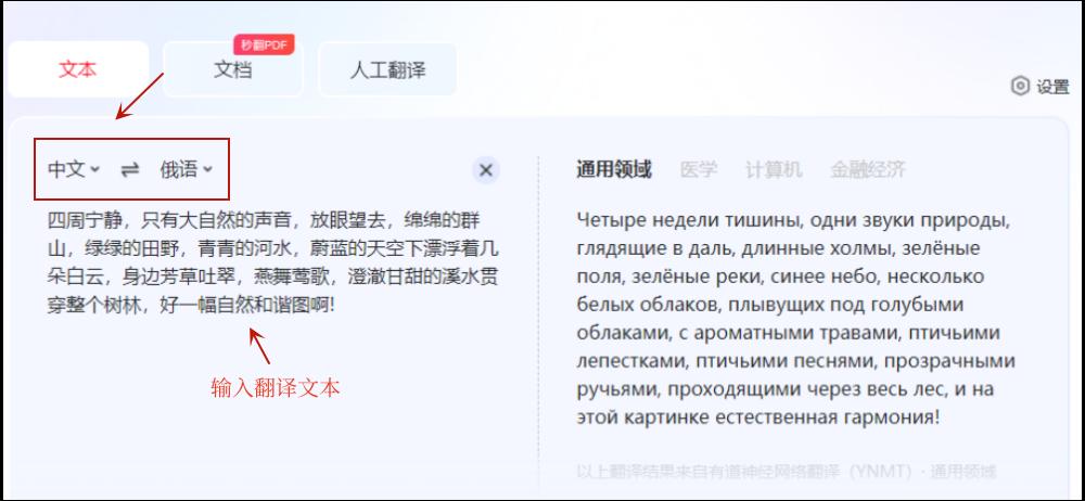 中俄文互译翻译器游戏截图