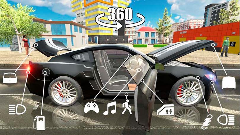 内置MOD修改器汽车模拟器二游戏截图