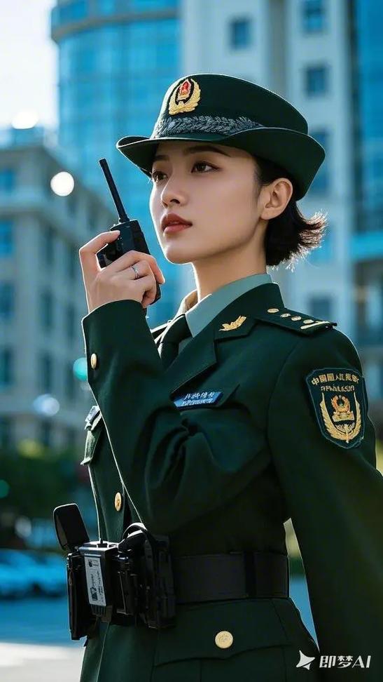 真实版最美中国女兵个人图片