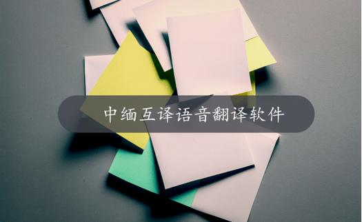 中文翻译缅甸语转换器