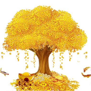 金色摇钱树缩略图