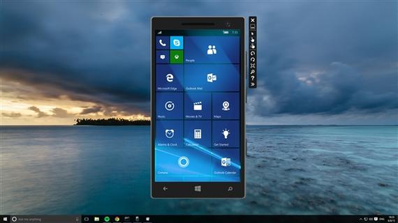 Win10模拟器手机版图标
