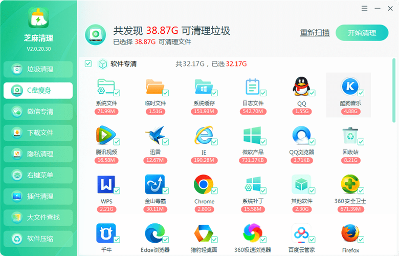 C盘瘦身专家