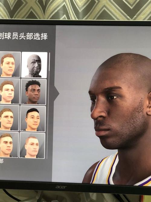 nba2k20捏脸游戏截图