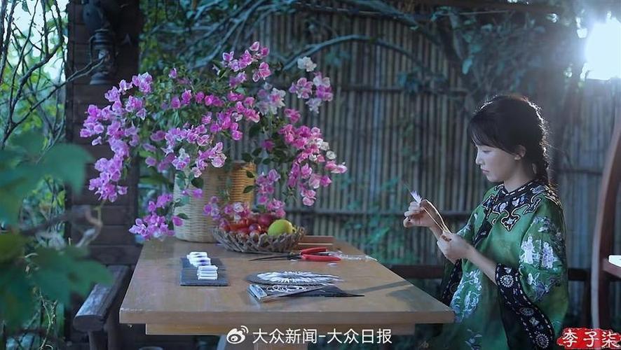 李子柒新视频缩略图