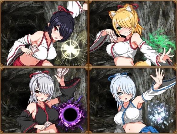 战斗魔法少女RPG游戏截图
