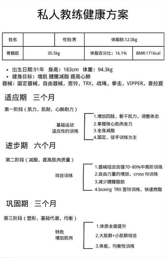 私人健身教练基础教育图标
