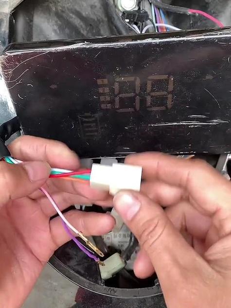 电动车一线通仪表接线图标