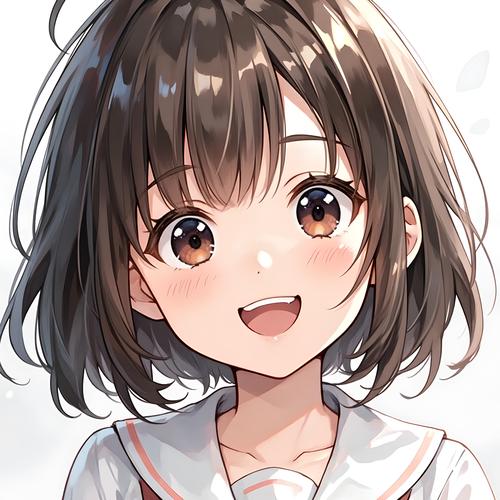 短发漫画头像缩略图