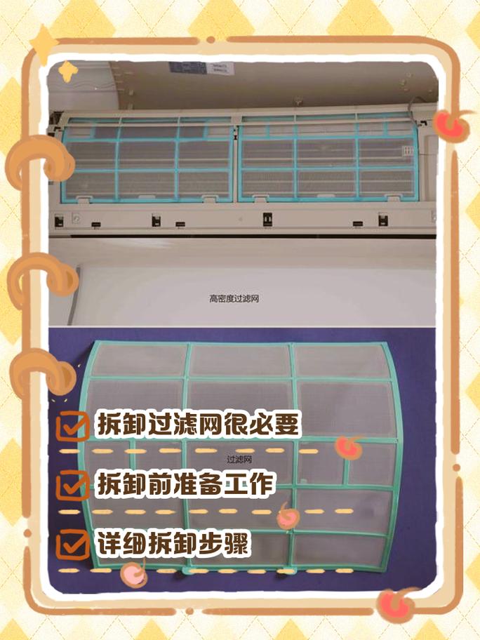 中央空调滤网怎么拆装图解