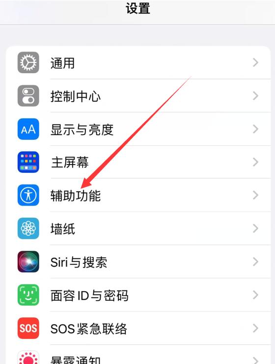 苹果8的悬浮球在哪里打开图标