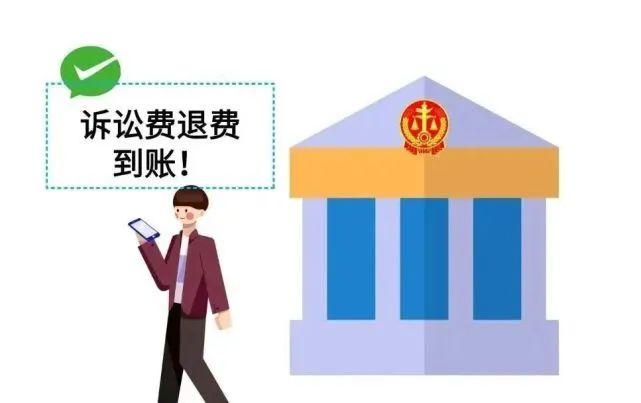 诉讼费退费流程图标