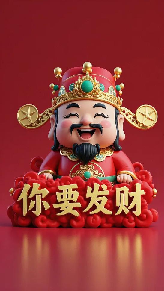 财神爷锁屏壁纸高清图标