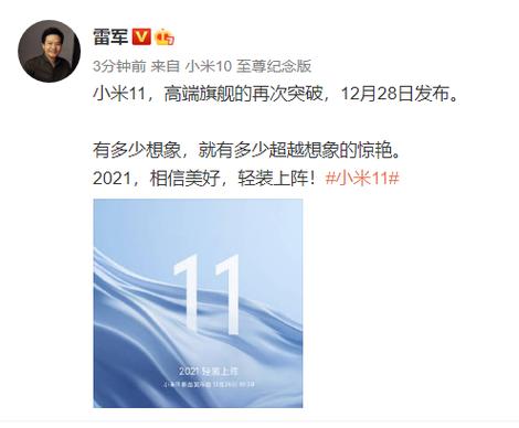 小米11什么时候上市游戏截图