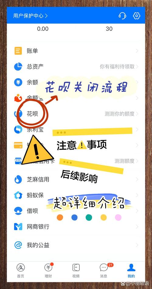 花呗协议款怎么取消图标