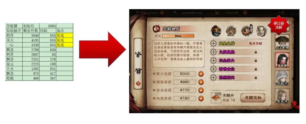 烟雨江湖紫脉有哪些缩略图