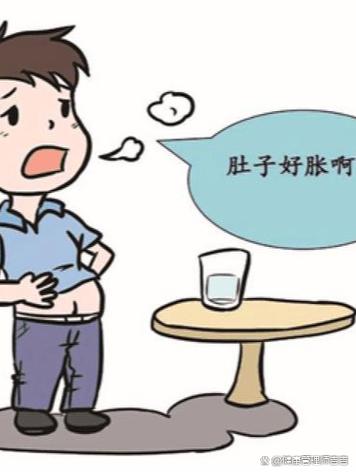 腹胀和胃胀的区别图标