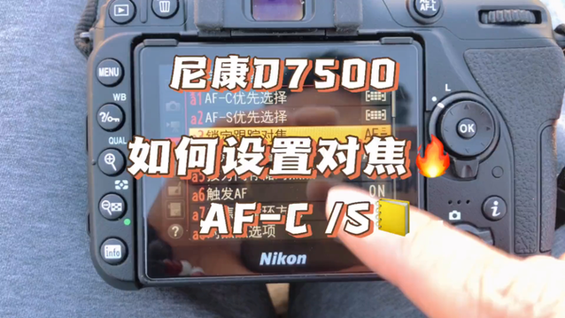 d7500不能自动对焦是什么问题