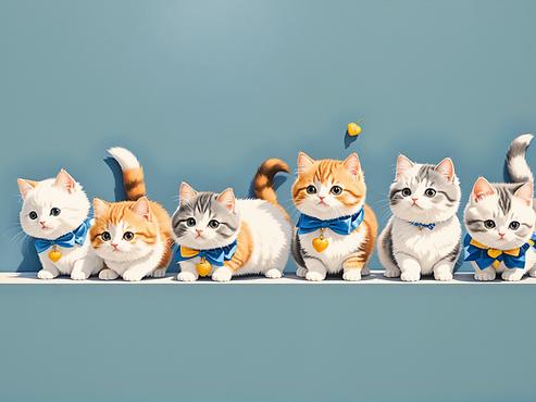 超级可爱的猫