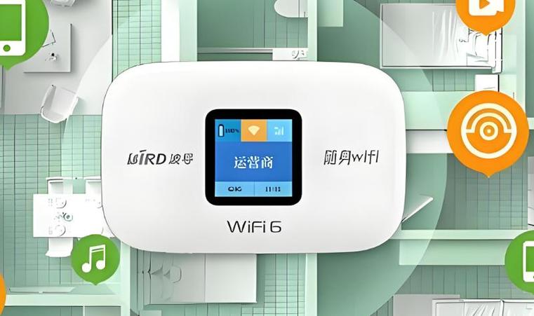 随身wifi闪绿灯没网络图标