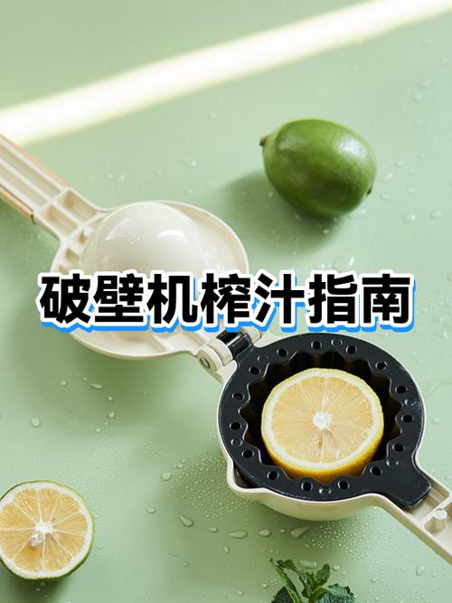 榨汁的正确方法