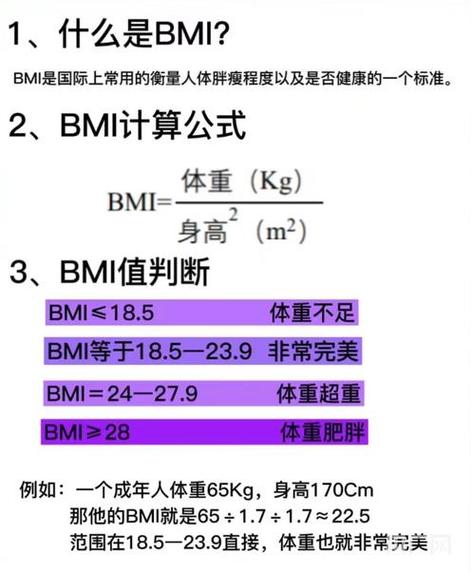 bmi公式怎么算缩略图