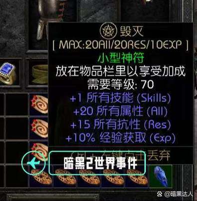 暗黑3武器重铸镶孔任务图标